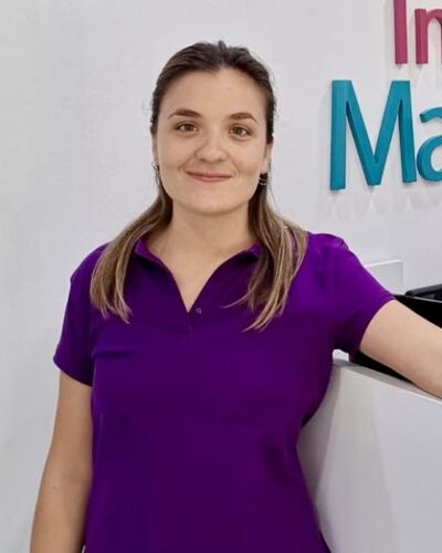 Inma Belmonte, fisioterapeuta especialista en suelo pélvico en Clínica Matrioska en Cartagena
